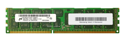 Paměť RAM 1x 8GB Micron ECC REGISTERED DDR3 2Rx4 1600MHz PC3-12800 RDIMM | MT36KSF1G72PZ-1G6