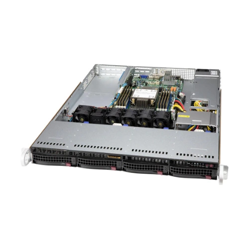 Serverová platforma Supermicro 1U 510P-WT SYS-510P-WT Intel x 1 DDR4 x 8 4 x 3.5" SATA/SAS/NVME PSU 1