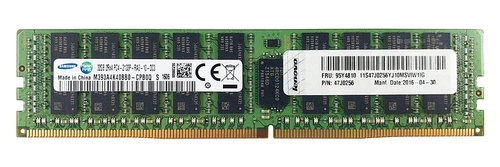 Paměť RAM 1x 32GB Lenovo ThinkServer & System X DDR4 2Rx4 2133MHz ECC REGISTERED DIMM | 47J0256