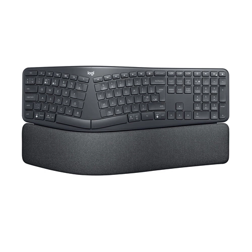 Klávesnice Bezdrátové připojení Logitech Ergo K860 QWERTY (USA)