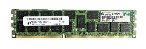 Paměť RAM 1x 8GB Micron ECC REGISTERED DDR3 1333MHz PC3-10600 RDIMM | MT36KSF1G72PZ-1G4