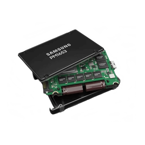 SSD disk Samsung PM1653 7,68TB 2.5'' SAS 24Gb/s | MZILG7T6HBLA