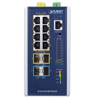 Síťový přepínač Planet IGS-6329-8UP2S2X 8x 1Gb 2x SFP | 2x SFP+ 360 W PoE++