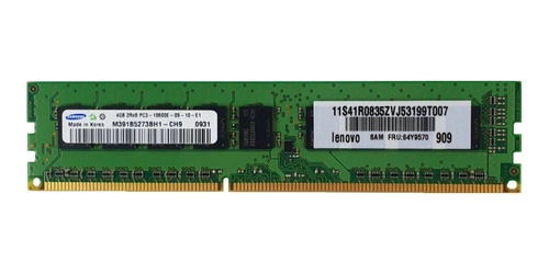 Paměť RAM 1x 4GB Samsung ECC UNBUFFERED DDR3 2Rx8 1333MHz PC3-10600 UDIMM | M391B5273BH1-CH9
