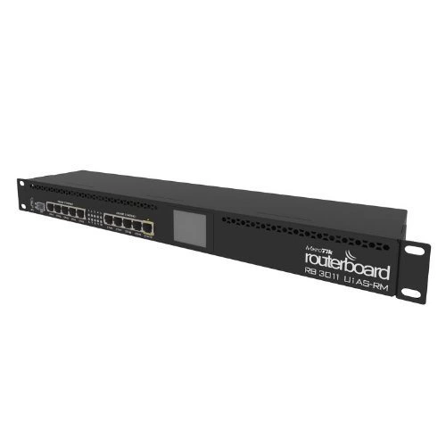 Směrovač Mikrotik RB3011UiAS-RM 10x RJ-45 10/100/1000 Mb/s 1x SFP Port