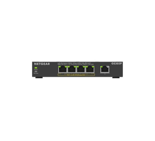 Přepínač Netgear GS305P-300EUS 5x 1Gb 63 W PoE+