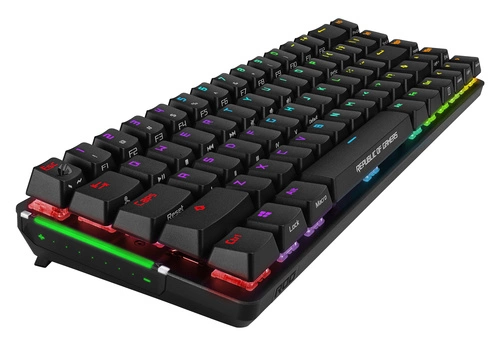 Klávesnice Bezdrátové připojení Asus ROG Falchion AZERTY