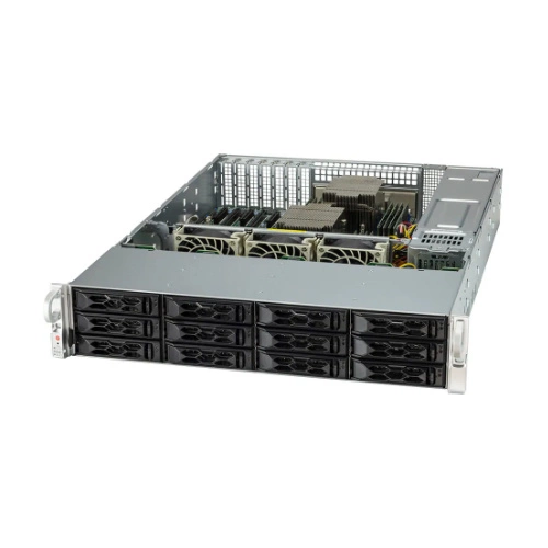 Serverová platforma Supermicro 2U 2024S-TR AS-2024S-TR AMD x 2 DDR4 x 16 12 x 3.5" SATA/SAS/NVME PSU 1+1