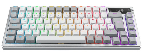 Klávesnice Bezdrátové připojení Asus ROG Azoth White QWERTZ