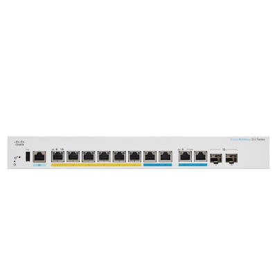 Switch Cisco Obchodní CBS350-8MGP-2X-EU 6x 1Gb | 2x 2.5Gb 2x RJ-45/SFP+ 124 W PoE+