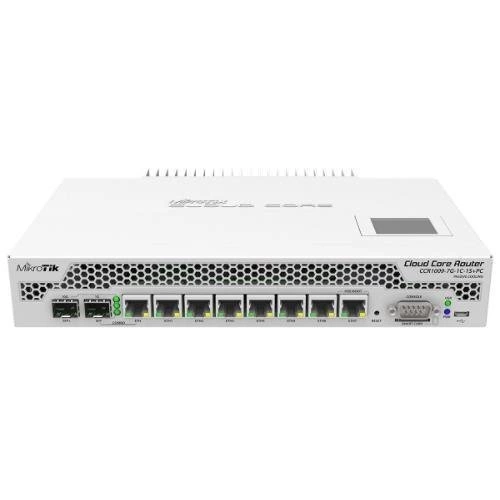 Směrovač Mikrotik CCR1009-7G-1C-1S+PC 7x RJ-45 10/100/1000 Mb/s 1x RJ45/SFP 1x SFP+ 