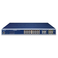 Přepínač Planet GS-4210-16UP4C 16x 1Gb 4x RJ-45/SFP 400 W PoE++