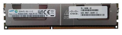 Paměť RAM 1x 32GB Cisco UCS & DMS DDR3 1600MHz ECC LOAD REDUCED DIMM | UCS-MKIT-324RY-E
