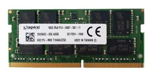 Paměť RAM 1x 16GB Kingston SO-DIMM DDR4 2400MHz PC4-19200 | K821PJ-MIB