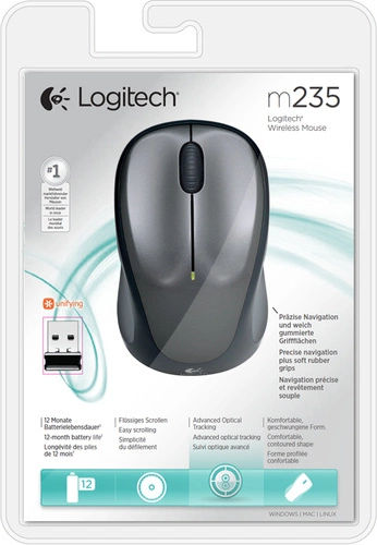 Bezdrátové připojení myš Logitech M235 910-002201