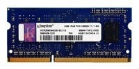 Paměť RAM 1x 2GB Kingston SO-DIMM DDR3 1600MHz PC3-12800 | ACR256X64D3S16C11G