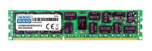 Paměť RAM 1x 4GB GoodRAM ECC REGISTERED DDR3 2Rx8 1600MHz PC3-12800 RDIMM | W-MEM1600R3D84G