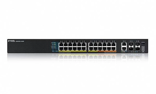 Přepínač Zyxel XGS2220-30HP-EU0101F 24x 1Gb | 2x 10Gb 4x SFP+ 400 W PoE+ / PoE++