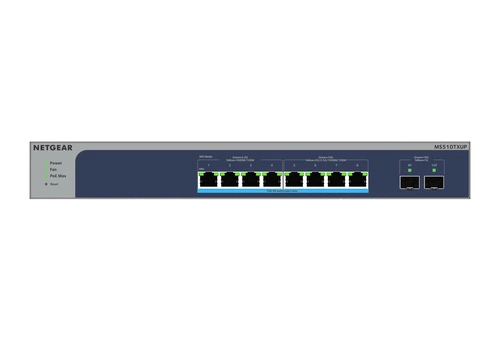 Přepínač Netgear MS510TXUP-100EUS 4x 2.5Gb | 4x 10Gb 295 W PoE++