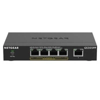 Přepínač Netgear GS305PP-100PES 5x 1Gb 83 W PoE+