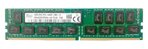 Paměť RAM 1x 16GB Hynix ECC REGISTERED DDR4 2Rx4 2400MHz PC4-19200 RDIMM | HMA42GR7AFR4N-UH