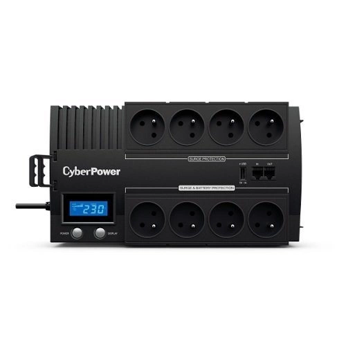 UPS CyberPower BRICs LCD BR1000ELCD-FR 600W 8 zásuvky FR nová 2 letá záruka