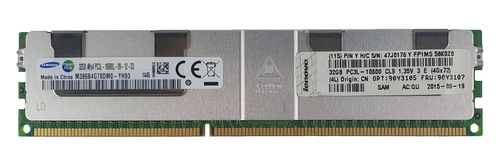 Paměť RAM 1x 32GB Samsung LOAD REDUCED DDR3 1333MHz PC3-10600 LRDIMM | M386B4G70DM0-YH9