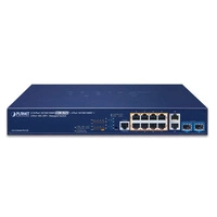 Přepínač Planet GS-5220-8UP2T2X 10x 1Gb 2x SFP+ 240 W PoE+