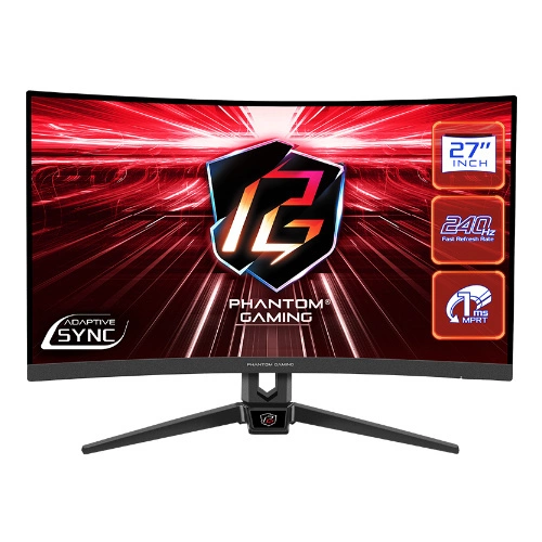 Monitor 27" ASRock Phantom Gaming PG27F15RS1A 1920 x 1080 Full HD 240Hz matrice VA