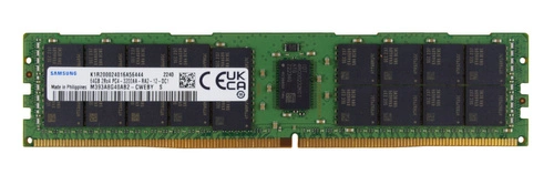 Paměť RAM 1x 64GB Samsung ECC REGISTERED DDR4 2Rx4 3200MHz PC4-25600 RDIMM | M393A8G40AB2-CWE