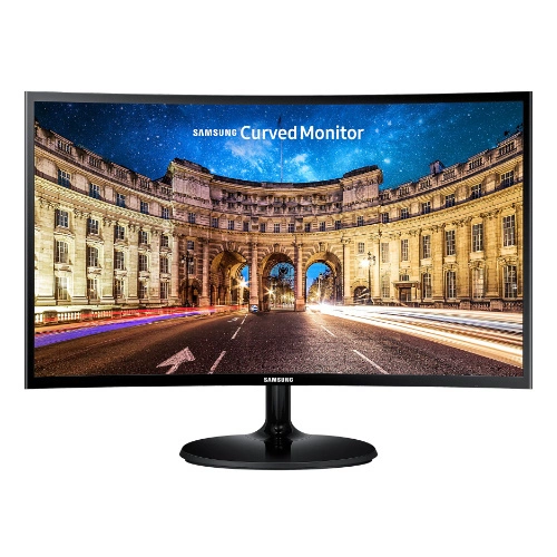 Monitor 23.5" Samsung LC24F390FHRXEN CF390 1920 x 1080 Full HD 60Hz matrice VA