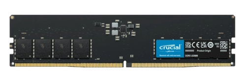 Paměť RAM 1x 8GB Crucial NON-ECC UNBUFFERED DDR5 4800MHz PC5-38400 UDIMM | CT8G48C40U5