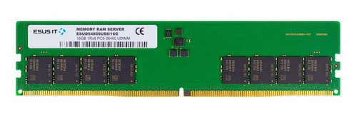 Paměť RAM 1x 16GB ESUS IT NON-ECC UNBUFFERED DDR5 4800MHz PC5-38400 UDIMM | ESUD54800US8/16G