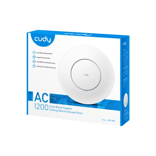 Access Point Cudy AP1300 2.4 GHz | 5 GHz 867 Mb/s 802.11 a/b/g/n/ac