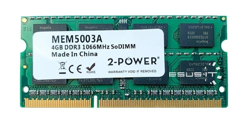 Paměť RAM 1x 4GB 2-POWER SO-DIMM DDR3 1066MHz PC3-8500 | MEM5003A