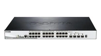 Přepínač D-Link DGS-1510-28XMP 24x 1Gb 4x SFP+ 370 W PoE+