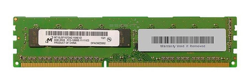 Paměť RAM 1x 4GB Micron ECC UNBUFFERED DDR3 1600MHz PC3-12800 UDIMM | MT9KSF51272AZ-1G6