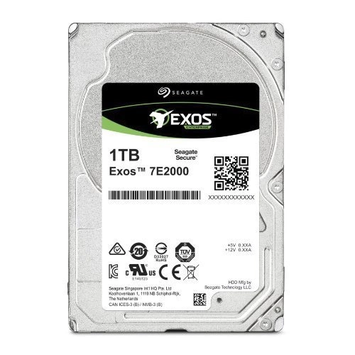Pevný disk Seagate Exos 7E2 2.5'' HDD 1TB 7200RPM SATA 6Gb/s 128MB | ST1000NX0313