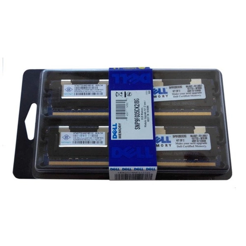 Paměť RAM 2x 4GB DELL PowerEdge & Precision Workstation DDR2 667MHz ECC FULLY BUFFERED DIMM | SNP9F035CK2/8G