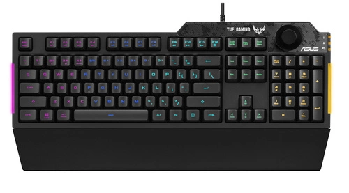 Klávesnice Drátové připojení Asus TUF GAMING K1 AZERTY (FR)