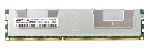 Paměť RAM 1x 4GB Samsung ECC REGISTERED DDR3 2Rx4 1066MHz PC3-8500 RDIMM | M393B5170EH1-CF8