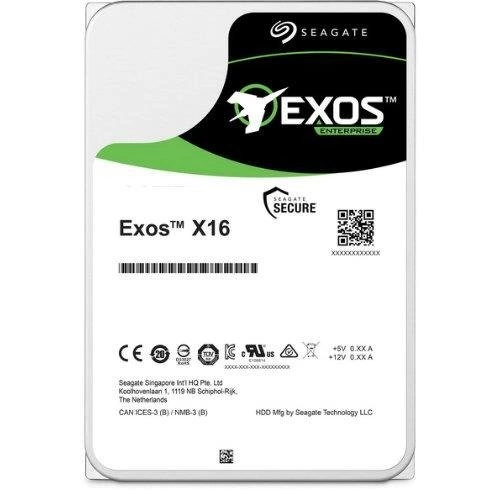 Pevný disk Seagate Exos X16 3.5'' HDD 14TB 7200RPM SATA 6Gb/s 256MB | ST14000NM001G