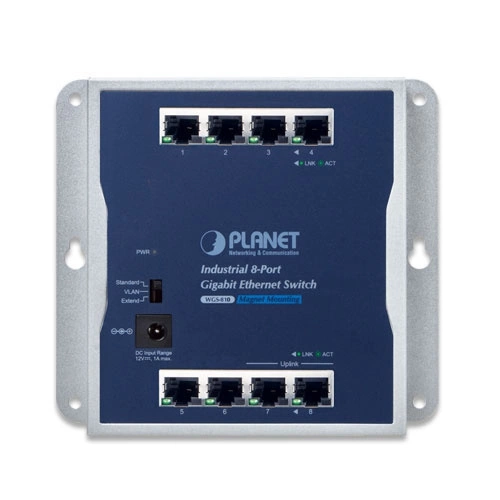 Síťový přepínač Planet WGS-810 8x 1Gb