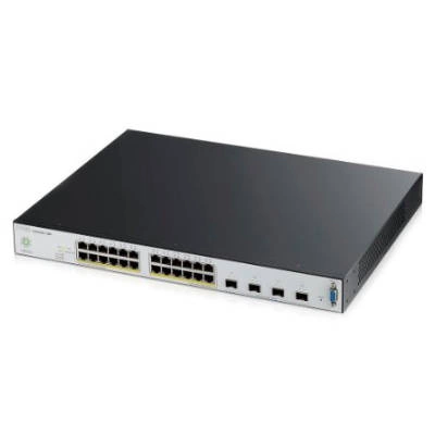 Přepínač Zyxel NSW200-28P-EU0101F 24x 1Gb 4x SFP+ 375 W PoE+