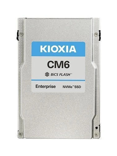 SSD disk Kioxia CM6-V 12,8TB U.3 NVMe TLC | KCM61VUL12T8
