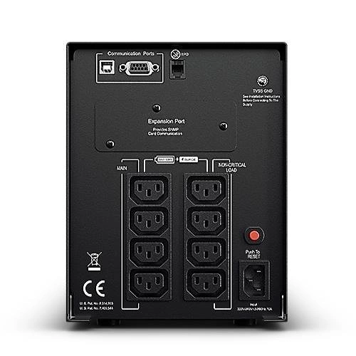 UPS CyberPower Professional Tower PR1000ELCD 900W 8 zásuvky C13 nová 2 letá záruka