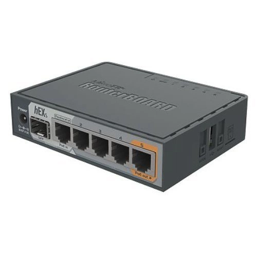 Směrovač Mikrotik RB760iGS 5x RJ-45 10/100/1000 Mb/s 1x SFP Port