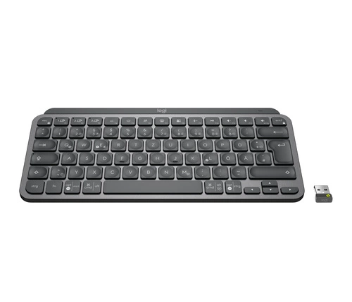 Klávesnice Bezdrátové připojení Logitech Mx Keys Mini pro firmy QWERTZ