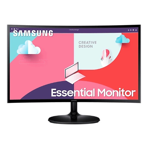 Monitor 24" Samsung LS24C360EAUXEN S36C 1920 x 1080 Full HD 75Hz matrice VA