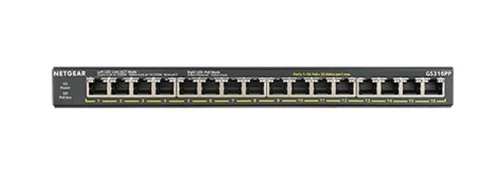 Přepínač Netgear GS316PP-100EUS 16x 1Gb 183 W PoE+